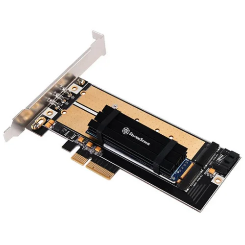 Радіатор охолодження Silver Stone m.2 SSD 2280 (SST-TP02-M2)