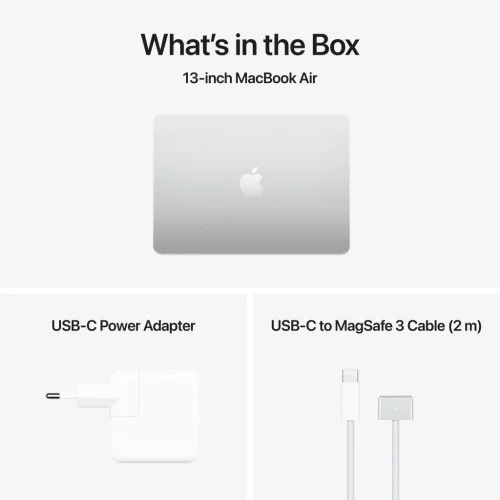 Ноутбук Apple MacBook Air 13 M4 A3240 Silver (MW0X3UA/A)