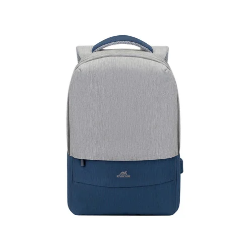 Рюкзак для ноутбука RivaCase 15.6 7562 Anti-theft, water-repellent, Grey / Dark Blue (7562Grey/DarkBlue)