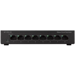 Комутатор мережевий Cisco SF110D-08 (SF110D-08-EU)