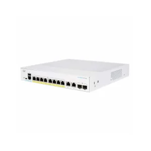 Комутатор мережевий Cisco CBS250-8FP-E-2G-EU
