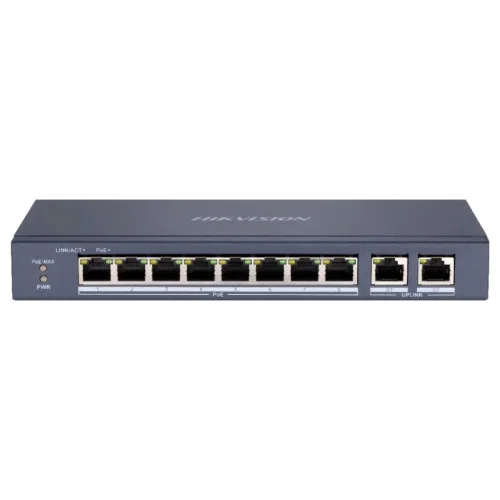 Комутатор мережевий Hikvision DS-3E0310P-E/M