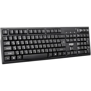 Клавіатура Ergo K-280HUB Black (K-280HUB)