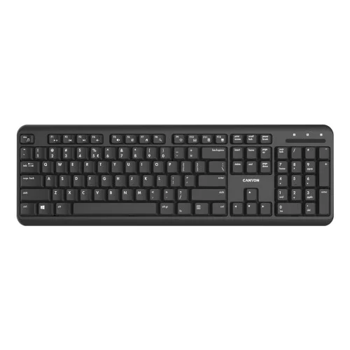 Клавіатура Canyon W20 Wireless Black (CNS-HKBW02-RU)