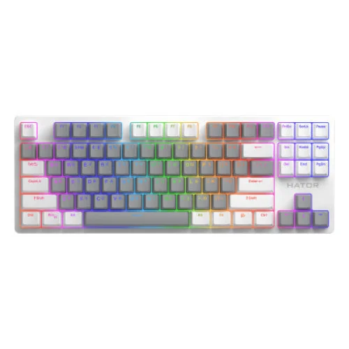 Клавіатура Hator Rockfall 2 Mecha Signature Edition USB White/Grey/White (HTK-521-WGW)