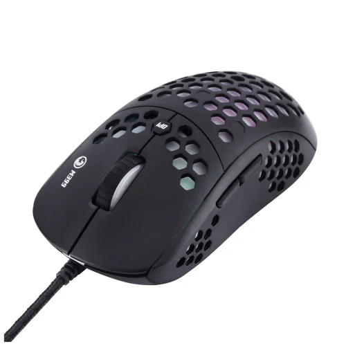 Мишка Marvo M399 RGB-LED USB Black (M399)
