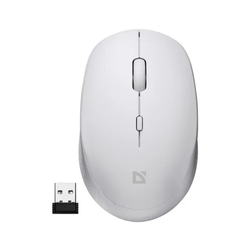 Мишка Defender Auris MB-027 Wireless White (52028)