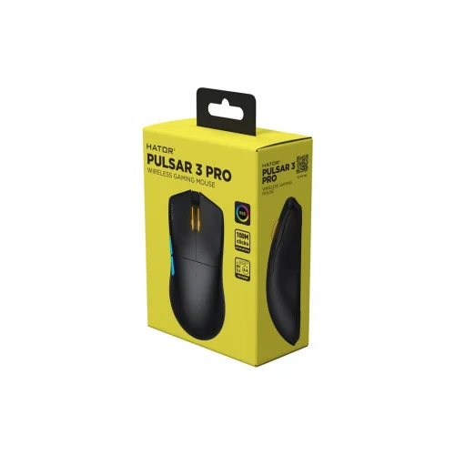 Мишка Hator Pulsar 3 Pro Wireless Black (HTM640)