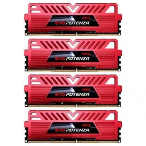 Модуль памяті для компютера DDR4 32GB (4x8GB) 2133 MHz POTENZA Heatsink System Geil (GPR432GB2133C15QC)
