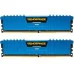 Модуль памяті для компютера DDR4 16GB (2x8GB) 3000 MHz Vengeance LPX Blue Corsair (CMK16GX4M2B3000C15B)