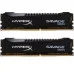 Модуль памяті для компютера DDR4 8GB (2x4GB) 2400 MHz Savage Blak Kingston Fury (ex.HyperX) (HX424C12SB2K2/8)