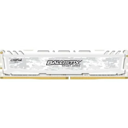 Модуль памяті для компютера DDR4 16GB 2400 MHz Ballistix Sport LT White Micron (BLS16G4D240FSC)