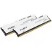 Модуль памяті для компютера DDR4 32GB (2x16GB) 2666 MHz HyperX FURY White Kingston Fury (ex.HyperX) (HX426C16FWK2/32)