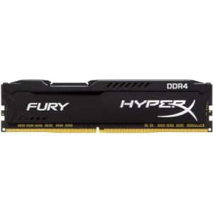 Модуль памяті для компютера DDR4 64GB (4x16GB) 2666 MHz HyperX FURY Black Kingston Fury (ex.HyperX) (HX426C16FBK4/64)