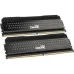 Модуль памяті для компютера DDR4 16GB (2x8GB) 3200 MHz Dark Pro Black/Gray Team (TDPGD416G3200HC14ADC01)