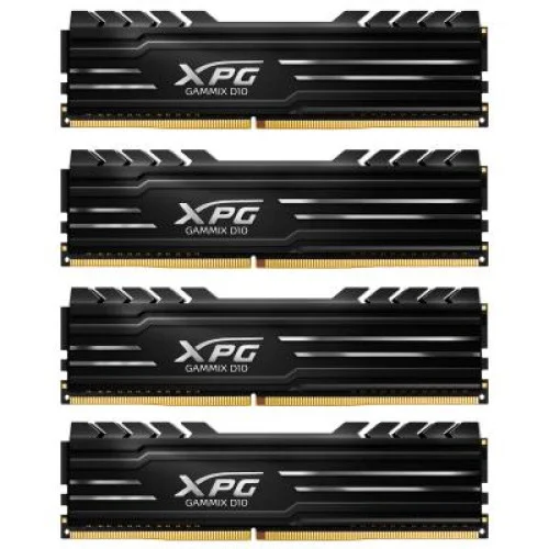 Модуль памяті для компютера DDR4 64GB (4x16GB) 3000 MHz XPG GD10-HS Black ADATA (AX4U3000316G16-QBG)