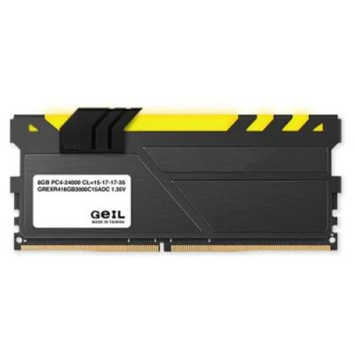 Модуль памяті для компютера DDR4 16GB (2x8GB) 3000 MHz EVO X ROG Black RGB LED Geil (GREXR416GB3000C15ADC)