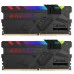 Модуль памяті для компютера DDR4 16GB (2x8GB) 3000 MHz EVO X ROG Black RGB LED Geil (GREXR416GB3000C15ADC)