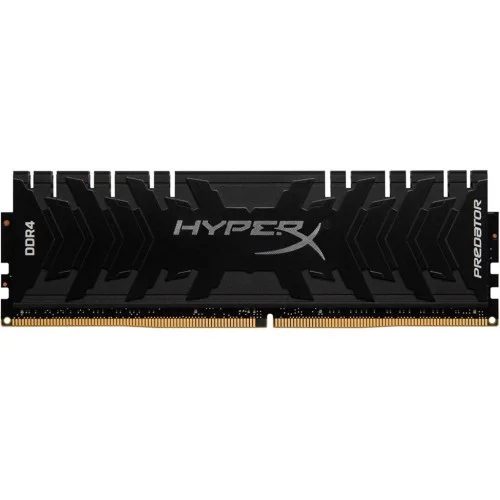 Модуль памяті для компютера DDR4 8GB 3200 MHz HyperX Predator Black Kingston Fury (ex.HyperX) (HX432C16PB3/8)