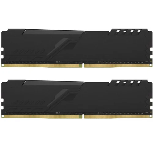 Модуль памяті для компютера DDR4 16GB (2x8GB) 2400 MHz HyperX FURY Black Kingston Fury (ex.HyperX) (HX424C15FB3K2/16)