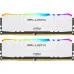 Модуль памяті для компютера DDR4 16GB (2x8GB) 3200 MHz Ballistix White RGB Micron (BL2K8G32C16U4WL)