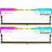 Модуль памяті для компютера DDR4 16GB (2x8GB) 3600 MHz RGB X2 Series White eXceleram (ERX2W416369AD)