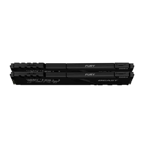 Модуль памяті для компютера DDR4 64GB (2x32GB) 3200 MHz Fury Beast Black Kingston Fury (ex.HyperX) (KF432C16BBK2/64)