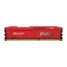 Модуль памяті для компютера DDR3 8GB 1600 MHz Fury Beast Red Kingston Fury (ex.HyperX) (KF316C10BR/8)