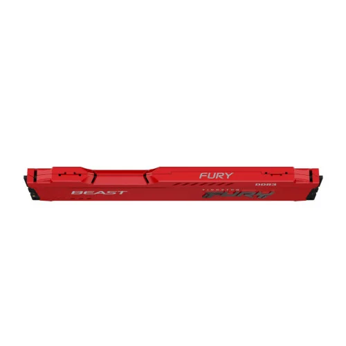 Модуль памяті для компютера DDR3 8GB 1600 MHz Fury Beast Red Kingston Fury (ex.HyperX) (KF316C10BR/8)