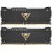 Модуль памяті для компютера DDR4 16GB (2x8GB) 3200 MHz Viper Steel RGB Black Patriot (PVSR416G320C8K)