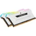 Модуль памяті для компютера DDR4 16GB (2x8GGB) 3600 MHz Vengeance RGB Pro SL White Corsair (CMH16GX4M2D3600C18W)
