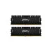 Модуль памяті для компютера DDR4 16GB (2x8GB) 4000 MHz Renegade Black Kingston Fury (ex.HyperX) (KF440C19RBK2/16)