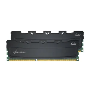 Модуль памяті для компютера DDR3 16GB (2x8GB) 1600 MHz Black Kudos eXceleram (EKBLACK3161611AD)