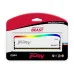 Модуль памяті для компютера DDR4 16GB 3200 MHz Beast White RGB SE Kingston Fury (ex.HyperX) (KF432C16BWA/16)
