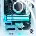 Модуль памяті для компютера DDR4 16GB 3200 MHz Beast White RGB SE Kingston Fury (ex.HyperX) (KF432C16BWA/16)