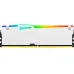 Модуль памяті для компютера DDR5 16GB 5600 MHz Beast White RGB Kingston Fury (ex.HyperX) (KF556C36BWEA-16)