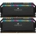 Модуль памяті для компютера DDR5 32GB (2x16GB) 6000 MHz Dominator Platinum RGB Black Corsair (CMT32GX5M2E6000C36)