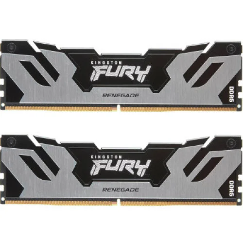 Модуль памяті для компютера DDR5 96GB (2x48GB) 6400 MHz Renegade Silver XMP Kingston Fury (ex.HyperX) (KF564C32RSK2-96)