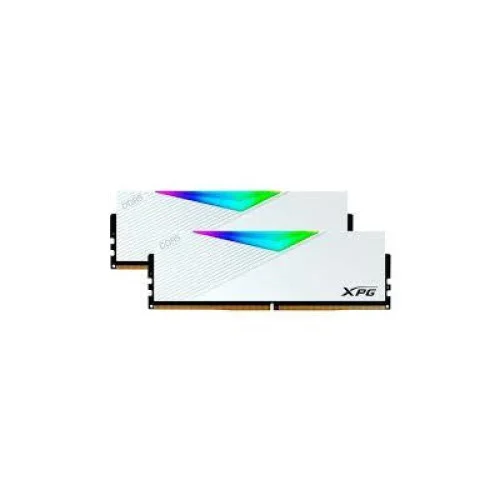 Модуль памяті для компютера DDR5 32GB (2x16GB) 5200 MHz XPG Lancer RGB White ADATA (AX5U5200C3816G-DCLARWH)