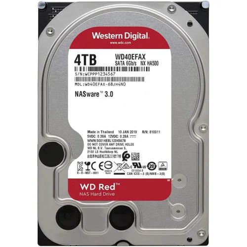 Жорсткий диск 3.5 4TB WD (WD40EFAX)
