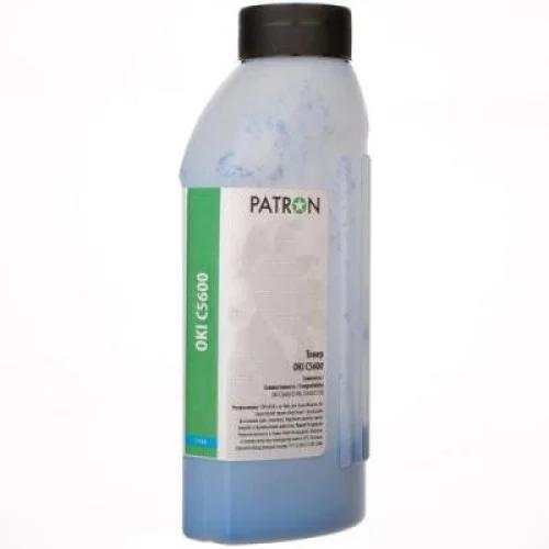Тонер OKI C5600 CYAN 50г Patron (T-PN-OC5600-C-050)