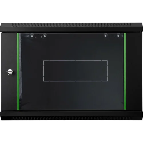 Шафа настінна Digitus Wall Mounting Dynamic Basic 19 7U 600x600, RAL 9005 (DN-1907U-6/6-EC-SW)