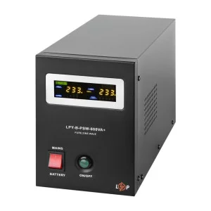 Пристрій безперебійного живлення LogicPower LPY- B - PSW-800VA+, 5А/10А (4150)