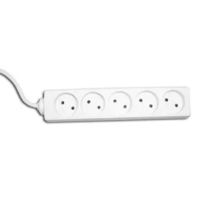 Мережевий фільтр живлення LogicPower LP-WX5 2м, 3х0,75mm2, 10A (2814)