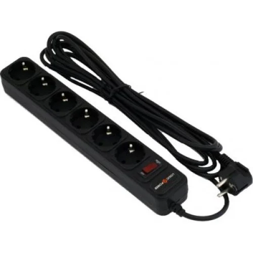 Мережевий фільтр живлення LogicPower LP-X6 10.0 м (2751)