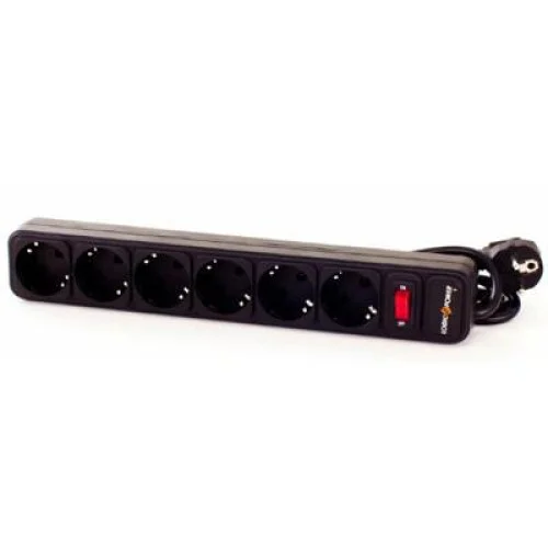 Мережевий фільтр живлення LogicPower LP-X6 10.0 м (2751)