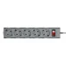 Мережевий фільтр живлення LogicPower LP-X5 PREMIUM, 5m, Grey (9588)