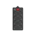 Мережевий фільтр живлення REAL-EL RS-8 Protect 5m, black (EL122300024)