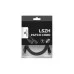 Патч-корд 3м S/FTP CU cat 6A Cablexpert (PP6A-LSZHCU-BK-3M)