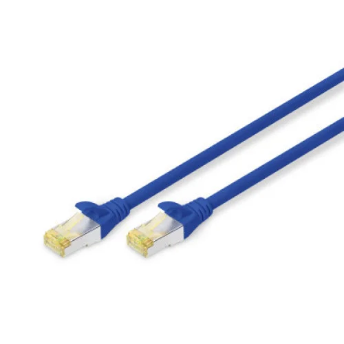 Патч-корд 1м, CAT 6a S-FTP, AWG 26/7, Cu, LSZH, blue Digitus (DK-1644-A-010/B)